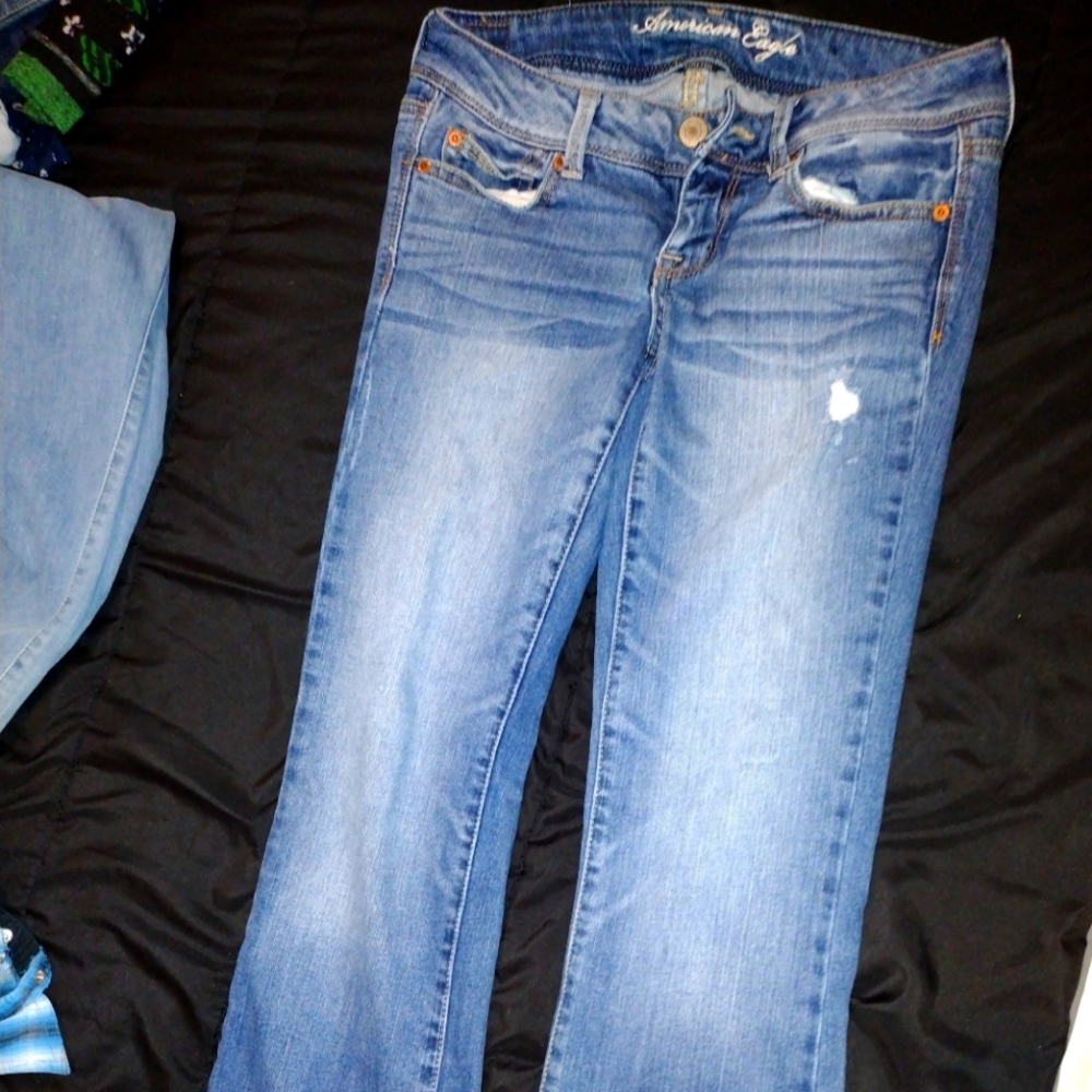 AEO SLIM BOOT SHORT